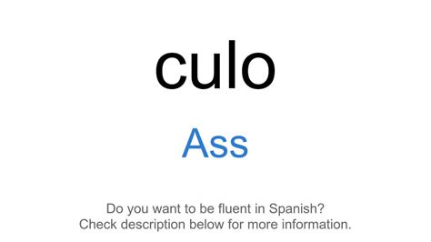 booty en español|Booty in Spanish .